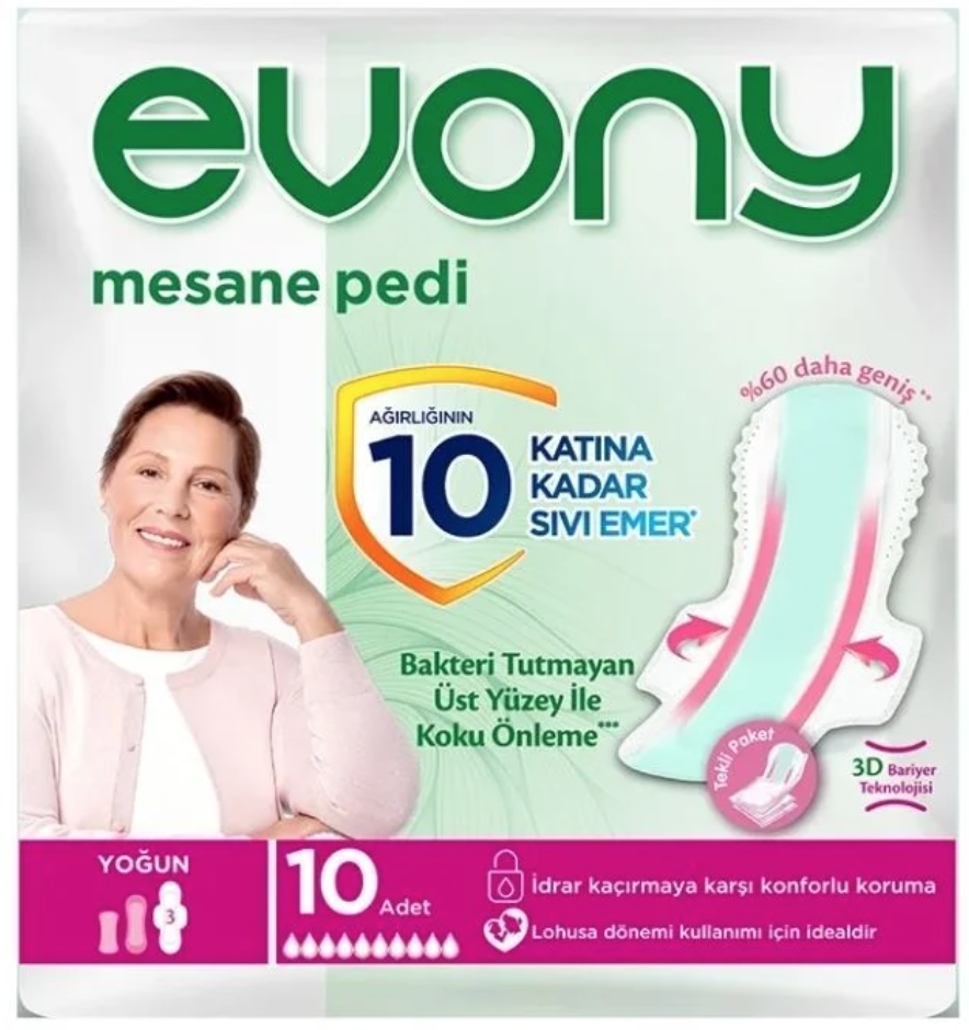 Evony Mesane Pedi Yoğun 16 Lı Paket 160 Adet