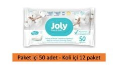Joly Vücut ve Perine Temizleme Havlusu 50'li paket (1 koli=12 Paket)