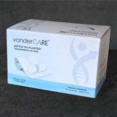 Vondercare Şeffaf Su Geçirmez Bonyo Bandı P.U. 10cm x 10mt